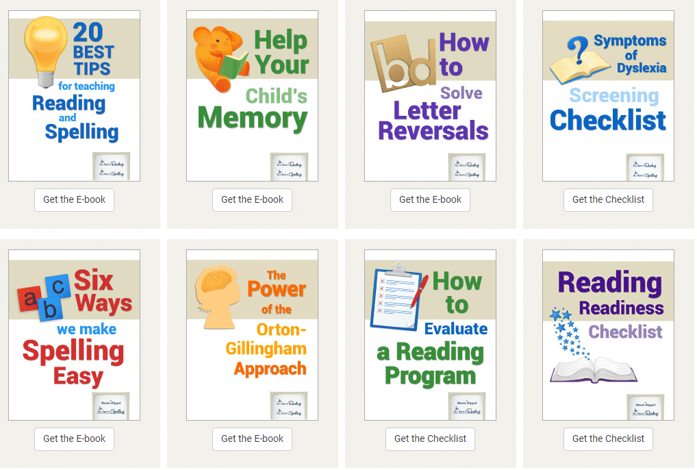 free dyslexia resources