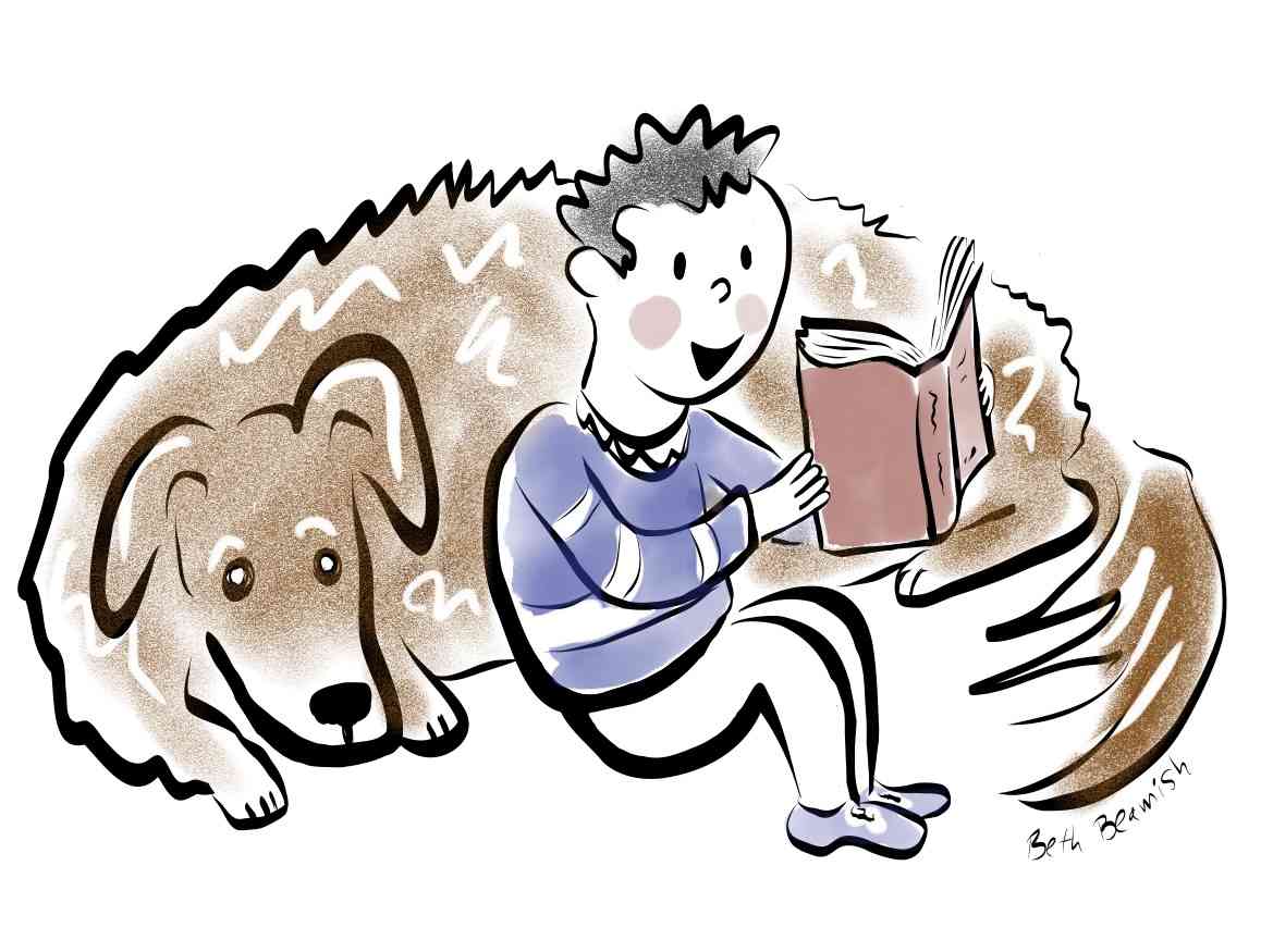 Reading to a pet aids reading fluency