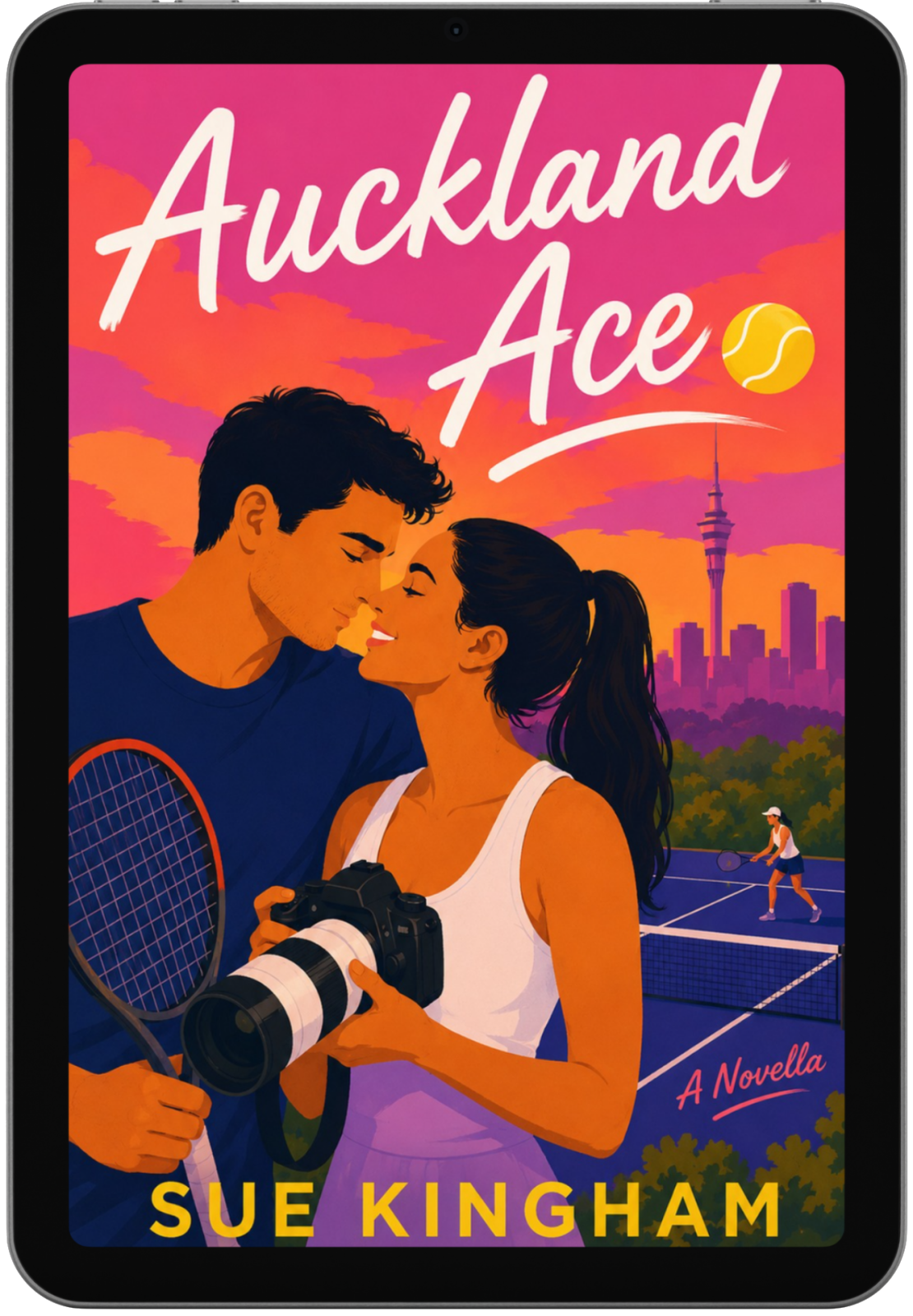 Auckland Ice - Christian Summer-Christmas Romance Novella - Sue Kingham